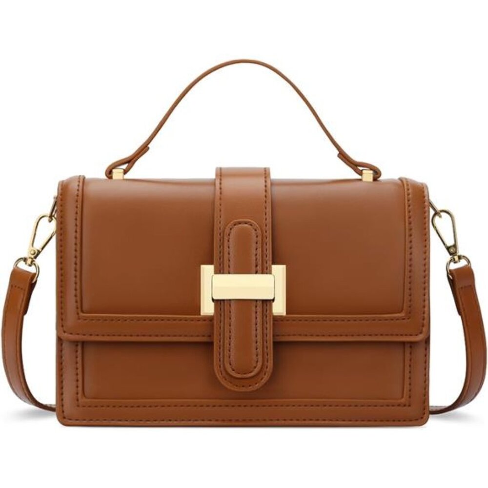 Crossbody Bags for Women - Top Handle Purses for Lady, Leather Handbags